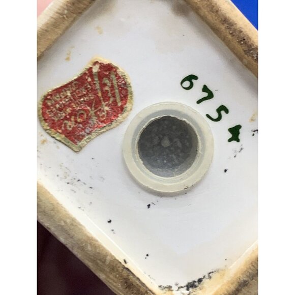 Vtg Lefton Salt Pepper Shakers Fruit Floral (Z4) Ceramic 105 - Picture 9 of 9